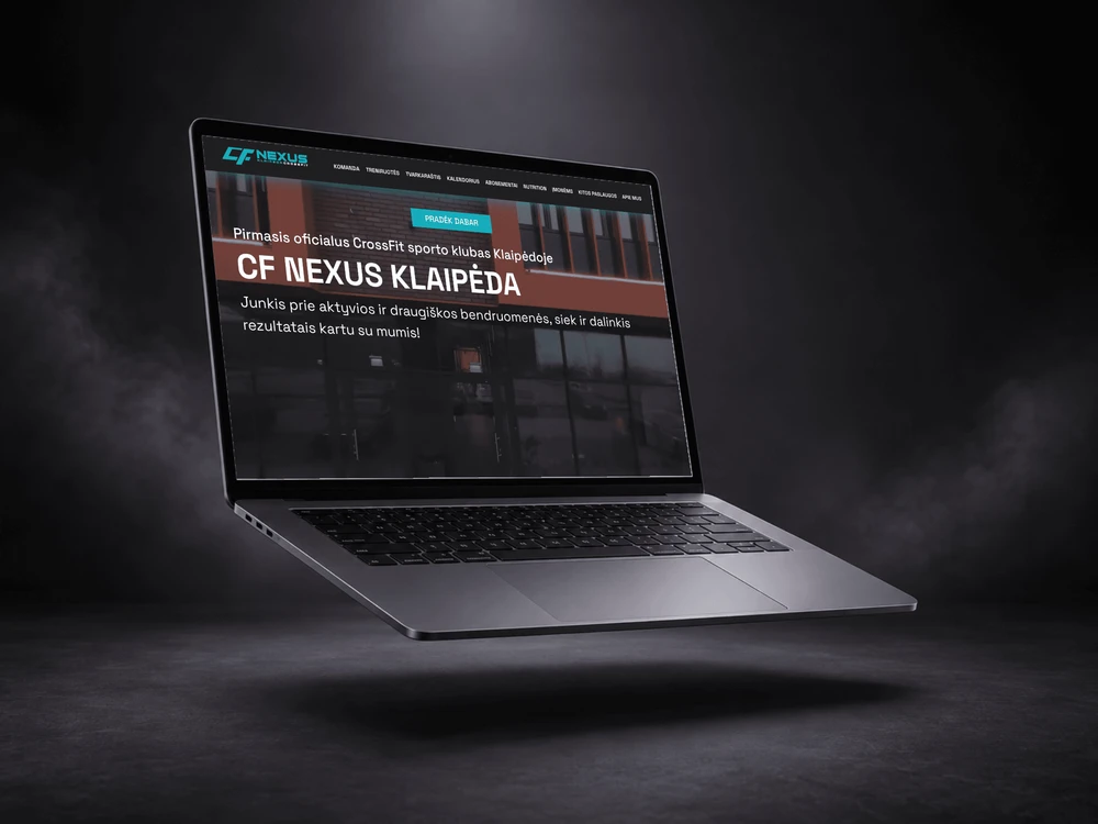 CF Nexus Klaipėda svetainė